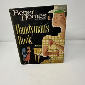Better Homes and Gardens Handyman's Book Vintage Home Repair
